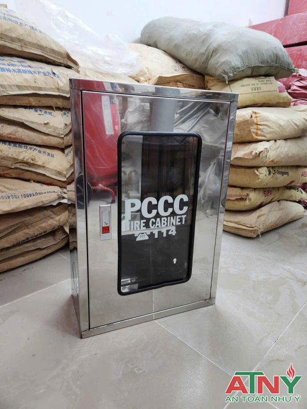 Tủ chữa cháy inox 304 40x60x20
