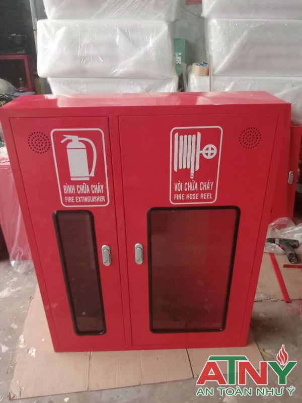 TỦ CHỮA CHÁY TOMOKEN ĐỰNG VAN VÒI LĂNG PHUN BÌNH CHỮA CHÁY