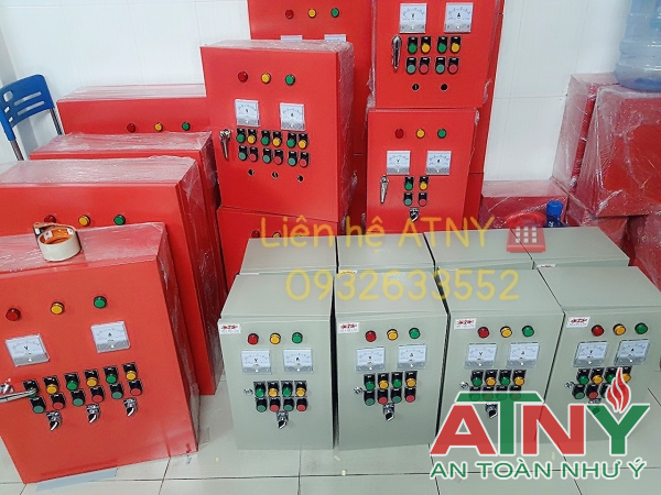 TỦ ĐIỀU KHIỂN MÁY BƠM DIESEL ĐIỆN BÙ ÁP WINDY THIẾT BỊ LS/KOREA