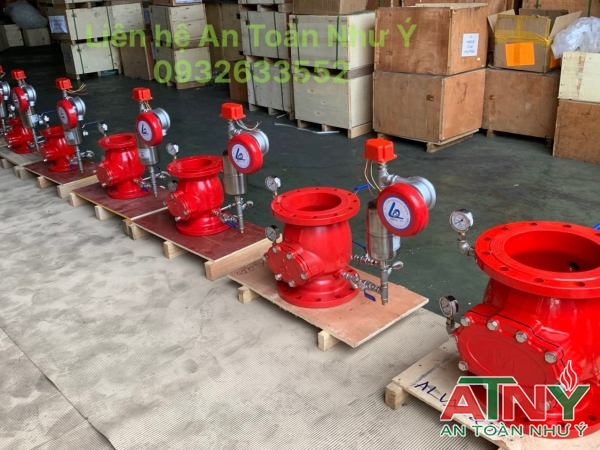 Van báo động van xả tràn công tắc áp lực dòng cháy giá rẻ bao gồm kiểm định cấp tem PCCC
