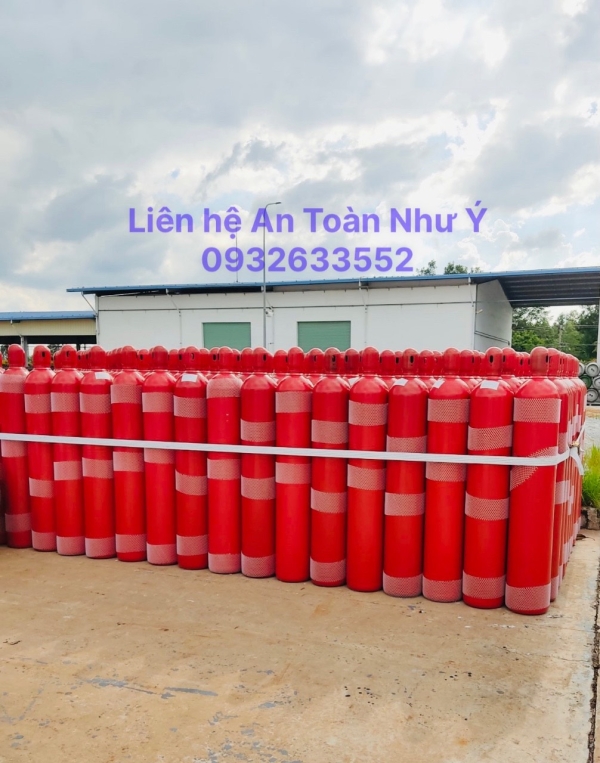 BÁO GIÁ 2021 BÌNH CHỮA CHÁY KHÍ CO2 45KG-68LIT